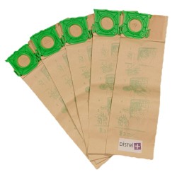 Argos TS31 Bolsa de aspiradora - SEBO X1, X2, X3, X4, X5, XP1, XP2, XP3, 370, 470, C1, C2, C3 .. - La bolsa de 5 bolsas de papel