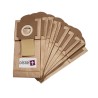 Compatible vacuum cleaner bag with Moulinex Fidelo, ADS1.51, ZDS2.51 - Rowenta Cordy, Zr0004, RH7081 ... - The 10 paper bag pouch