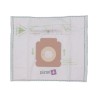 Vacuum cleaner bag compatible with Hoover FreeSpace, Captor, Brave, Capture, H58, H63, H64, Sprint, Flash.- 5 Microfibre Bags Pouch