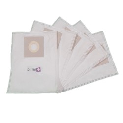 Vacuum cleaner bag compatible with Bluesky / Bluewind / Carrefour BVC818, CVC869-10 - Far CH818, CH846 ... - The 5 microfiber bags pocket
