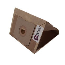 Staubsauger-Tasche mit Mondilec / M TEC / la Redoute Eureka DH181, DH182, DH187, DH42, VC4502 ... - Der Beutel von 10 Papiertüten