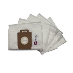 Staubsauger-Tasche kompatibel mit Nilfisk Power P10, P12, P20, P30, P40 ... - Die 5 Mikrofasertasche Tasche