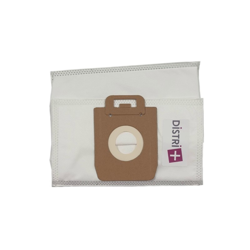 Vacuum cleaner bag compatible with Nilfisk Power P10, P12, P20, P30, P40 ... - The 5 microfiber bag pocket