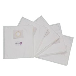 Vacuum cleaner bag compatible with Black and Decker Click and Go, FV750, VP1600 to VP2050, VB1710, VB1740 ... - The 5 microfiber bags pouch