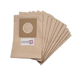 Staubsauger-Tasche kompatibel mit Eureka / Mondilec / Helkina / M Tec / la Redoute 10623901, DH214, VC104107 ... - Beutel von 10 Papiertüten