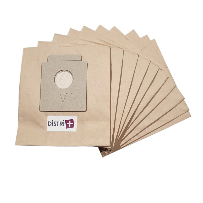 Vacuiler bag compatible with Dilem / ETA / ELCOTEC / Funix Tiro, Windy, 416, 417, 1416, 1417, 1517, 7417 - Pouch of 10 paper bags