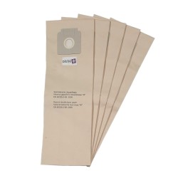 Bolsa de aspiradora compatible con Karcher T15 / 1, T17 / 1, 6.907-016.0, 6.907-018.0.- La portada de 5 bolsas de papel.