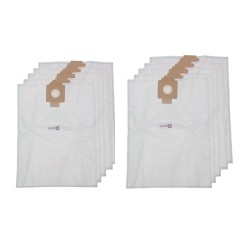 Staubsauger-Bag, der mit Karcher T12 / 1, T15 / 1, T17 / 1 kompatibel ist, 6.907-016.0, 6.907-019.0.- Die Tasche von 10 Mikrofaserbeutel