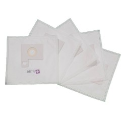 Staubsauger-Tasche kompatibel mit BlueSky / Bluewind / Carrefour / Firstline BVN1600, BVN1600 BRU - Die 5 Mikrofaserbeutel Beutel