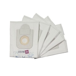 Vacuum cleaner bag compatible with Rowenta Silence 4A, ZR200520, ZR200720, Xtrem Power Animal Care ...- 5 microfiber bag pocket