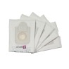 Vacuum cleaner bag compatible with Rowenta Silence 4A, ZR200520, ZR200720, Xtrem Power Animal Care ...- 5 microfiber bag pocket