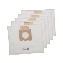 Staubsauger-Tasche mit Hoover H81, Telios extra, TX52ALG011, TX1600020, TX50, TX51, TX60, TX61 - die 5 Mikrofasertasche Tasche