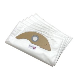 Staubsauger-Tasche kompatibel mit Karcher NT22 / 1 AP L, NT22 / 1 AP TE L, 28892170, 2.889-217.0 - Die Abdeckung von 5 Mikrofaserbeuteln