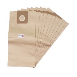 Bolsa de aspiradora compatible con Colgate P22, P29 ...- ICA / Soteco: SA400, KTRI03166 - GHIBLI: AS18, AS27 ... - 10 bolsas de papel