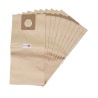 Sac aspirateur compatible avec Colgate P22, P29...- ICA/Soteco : SA400, KTRI03166  - Ghibli : AS18, AS27... - 10 sacs papier