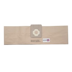 Sac aspirateur compatible avec Sorma 510, Sorma 520 - Wetrok Monovac 6... - pochette de 10 sacs papier