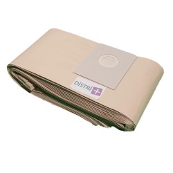 Vacuum cleaner bag compatible with Karcher NT201, NT251, T201, T251, 6.903-405.0, 6.906-118.0 - Pouch of 10 paper bags