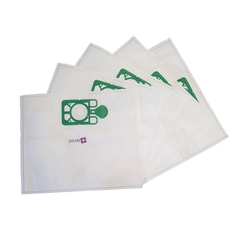 Bolsa de aspiradora compatible con RSV130, RSB140, RBV130, ... 604011 numático numático, las 5 bolsas de microfibra