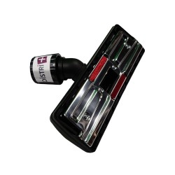 Universal combined brush for vacuum cleaners ranging from diameter tubes 30 to 37mm