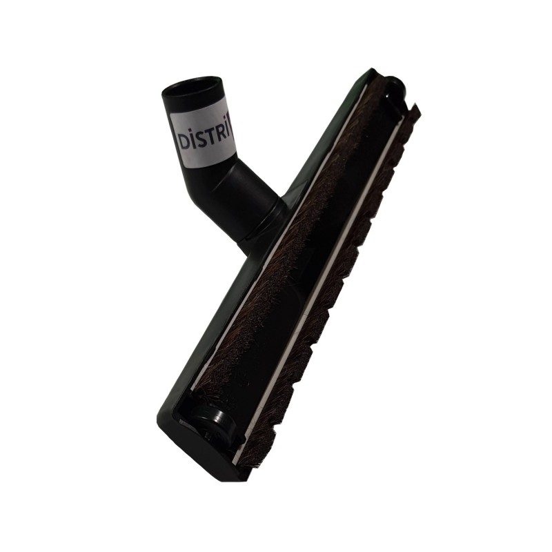 Crine dust nozzle with casters for vacuum cleaner ranging on 32mm diameter tubes - brush width: 36cm