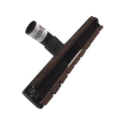 Boquilla de polvo de crine con ruedas para aspiradora que va en tubos de 32 mm de diámetro - Ancho de cepillo: 30 cm