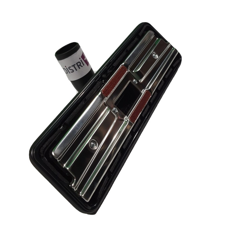 Brosse combinée avec bandes pare chocs WESSEL WERK pour aspirateurs allant sur des tubes de diamètre 32mm - Largeur 30cm