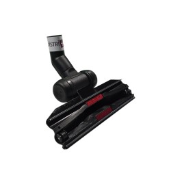 Flat combined brush with 4 casters for vacuum cleaners ranging on 32mm diameter tubes - width: 28.5cm