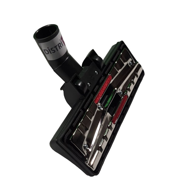 Combined brush with casters for vacuum cleaners ranging on 35mm diameter tubes - width: 26.5cm