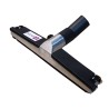 Boquilla de polvo de aluminio Wessel-Werk para aspiradora de tubos de 38 mm de diámetro - Ancho de cepillo: 37 cm