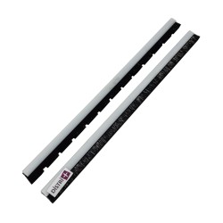 Jeu de 2 bandes brosse pour suceur d aspirateur en plastique WESSEL-WERK de largeur 37cm