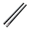 Conjunto de 2 tiras Cepillo para ancho occidental Aspirador de plástico 37cm