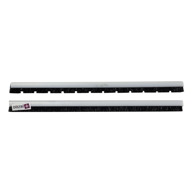 Conjunto de 2 tiras Cepillo para ancho occidental Aspirador de plástico 37cm