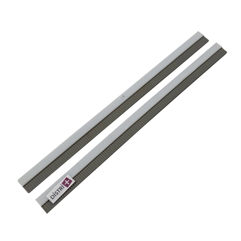 Conjunto de 2 cintas de goma para la succión de aspiración de plástico Wessel-Werk Ancho 37cm