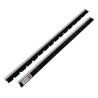Conjunto de cepillo de 2 tiras para succión de metal de metal ancho occidental 45 cm