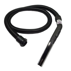 Flexible flexible con mango de metal para Nilfisk GM80, GS80, GM90, GM500 ... - Longitud: 2m - Diámetro: 32mm