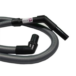 Flexible complet avec poignée pour aspirateur compatible  Moulinex : Boogy (avant 2005), clean, compact, powerclass, powerclean. - Krups : 943, 945, etc. - Longueur : 1,8m - Diamètre : 35mm