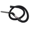 Flexible con mango de plástico / de aluminio para la aspiradora de electrolux UZ930 - NILFISH GD930 ... - Longitud: 1,8m - Diámetro: 32mm
