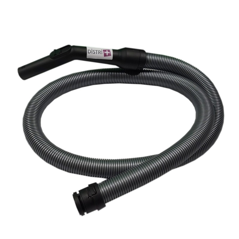 Flexible complet pour aspirateur compatible Miele S2000 (Série), Classic C1, Complete C1, Compact C2, Atlantis, Capri, etc. - Longueur : 1,85m - Diamètre : 35mm