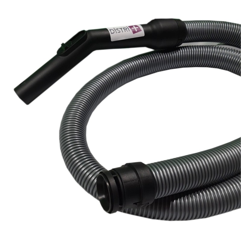 Flexible complet pour aspirateur compatible Miele S2000 (Série), Classic C1, Complete C1, Compact C2, Atlantis, Capri, etc. - Longueur : 1,85m - Diamètre : 35mm