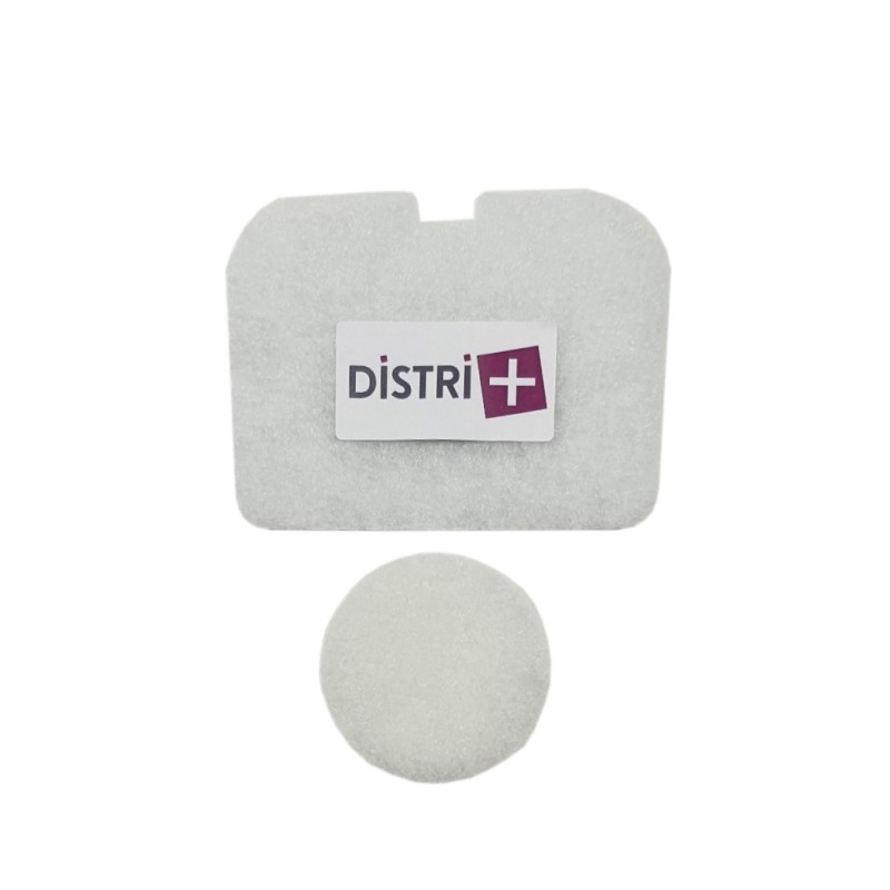 Filtro de espuma Compatible para aspiradora Nilfisk GD5, GD10 - Conjunto de 2 filtros