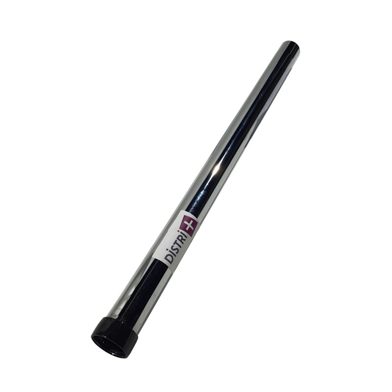 Tubo de metal de acero cromado para aspiradora - Diámetro: 32 mm - Longitud 50 cm