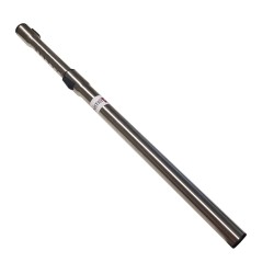 Rohr-Teleskop-Chrom-Stahlstahl für Staubsauger kompatibel mit Miele 10275580 - Durchmesser: 35mm - Länge 60 cm bei 100 cm