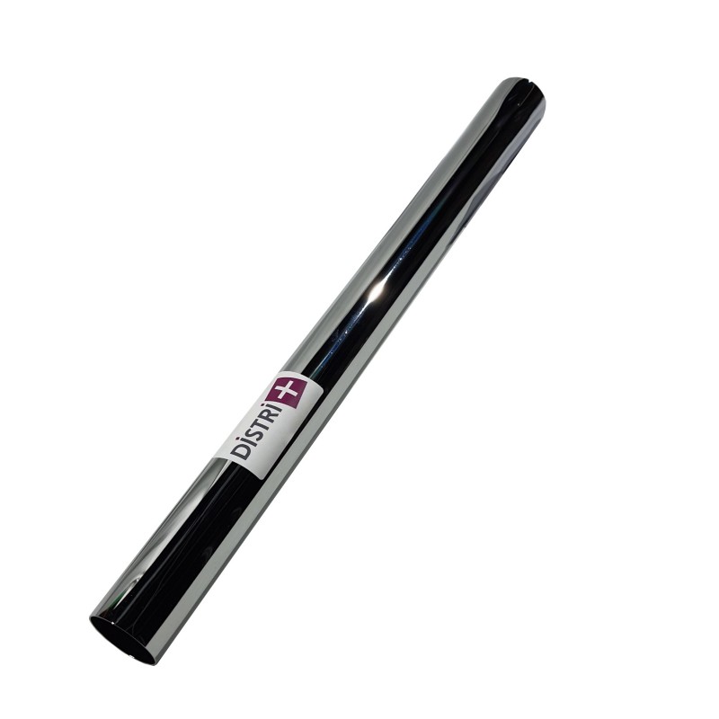 Tubo de metal de acero cromado para aspiradora - Diámetro: 38 mm - Longitud 47cm