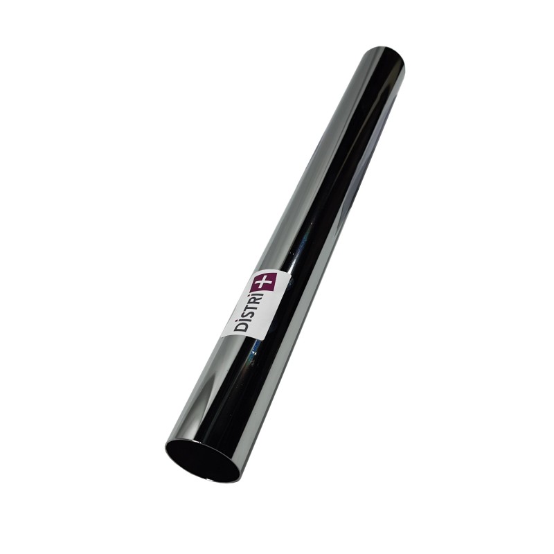 Tubo de metal de acero cromado para aspiradora - Diámetro: 50 mm - Longitud 50 cm