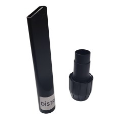 Universal langer flacher Saug für den Staubsauger im Bereich von Durchmesser von Durchmesser 30 bis 37 mm - Länge: 21 cm