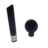 Set of 1 long flat sucker + 1 round brush for vacuum cleaner on 32mm diameter tubes