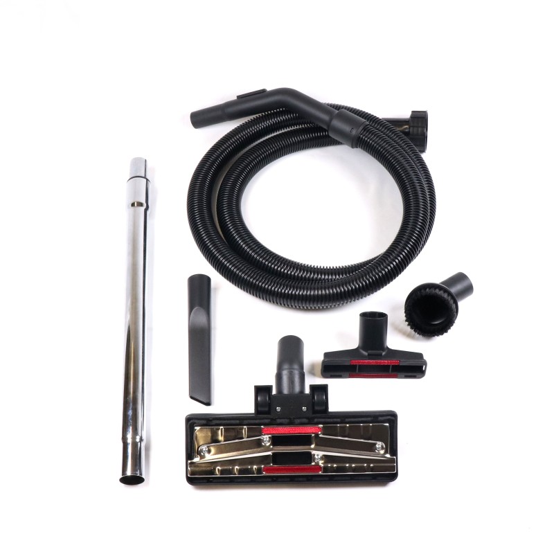 EuroSteam D.32mm Accessory Kit (Alternative for Reference AP3200) (1 Flexible + 1 Telescopic Tube + 1 Combine with Casters + 1 Triangular Suck + 1 Round Brush + 1 Flat Sweeper)