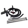 FIORENTINI Accessory Kit (Justinesy) Silent Baby D.32mm (1 flexible + 1 elbow + 2 tubes + 1 Combine + 1 triangular sucking + 1 round brush + 1 flat sucking)
