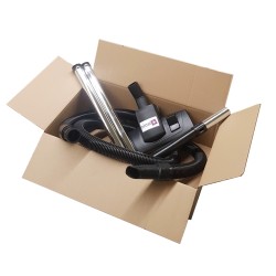 Kit de accesorios de tareas D.32mm (1 flexible + 1 codo + 2 tubos Metal + 1 combinación con ruleta grande)