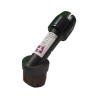 Universal Horse Crine Round Furniture Brush for Vacuum Cleaner Bulging on Tubes in Diameter 30 to 37mm - Width 8 cm